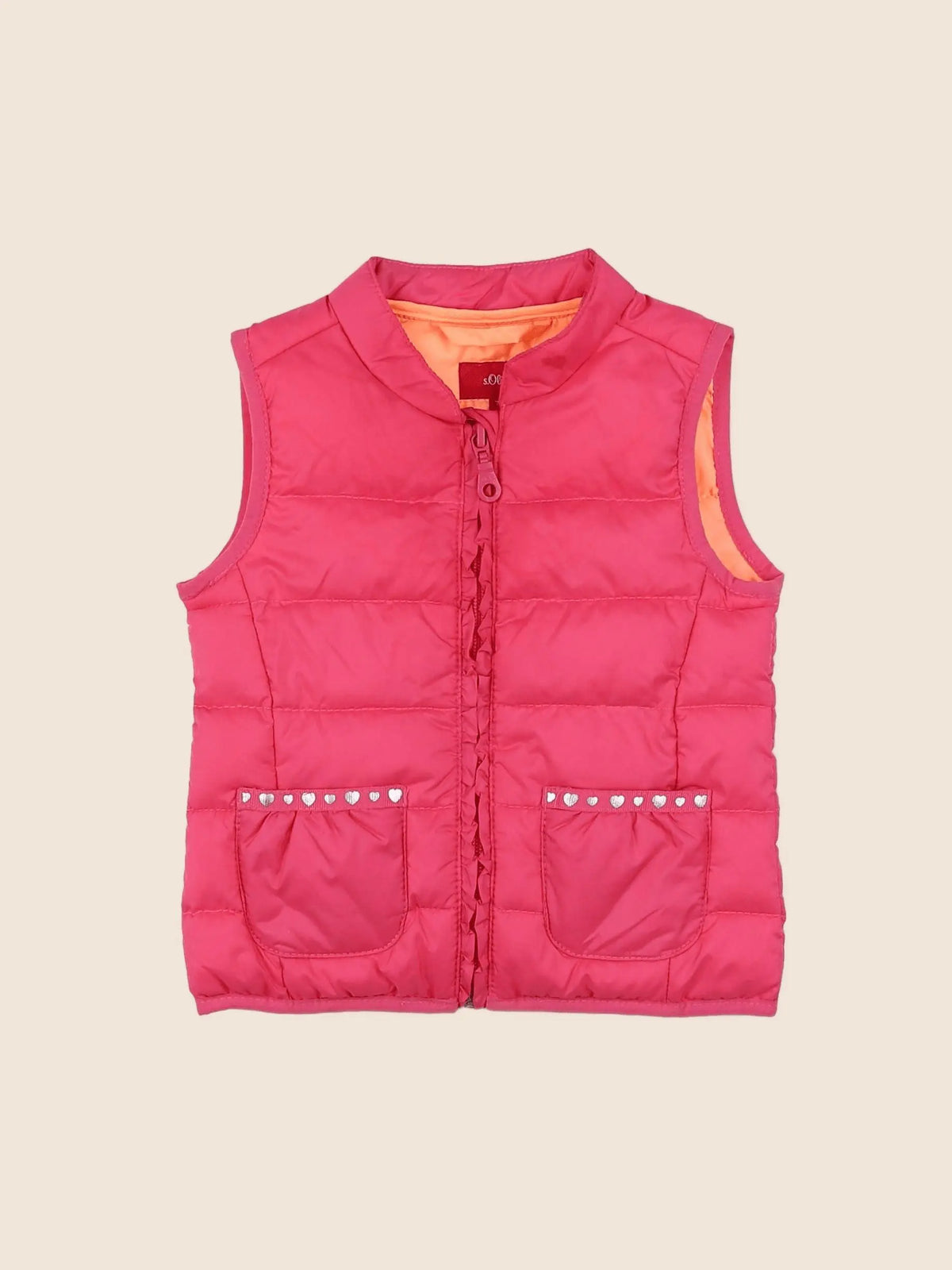 s.Oliver - doudoune rose - 9 mois