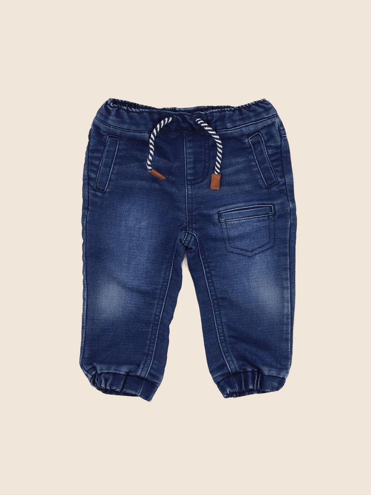 Vertbaudet - jean bleu - 9 mois