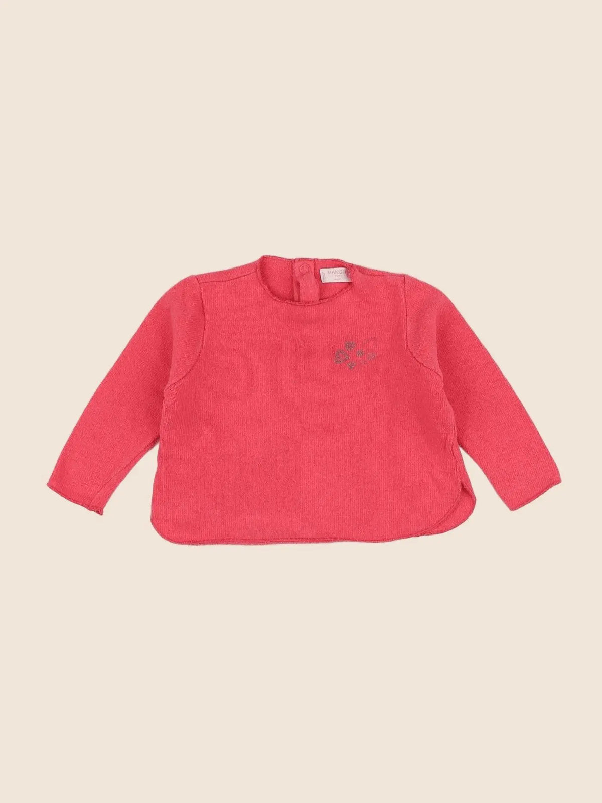 Mango - pull rose - 3/6 mois