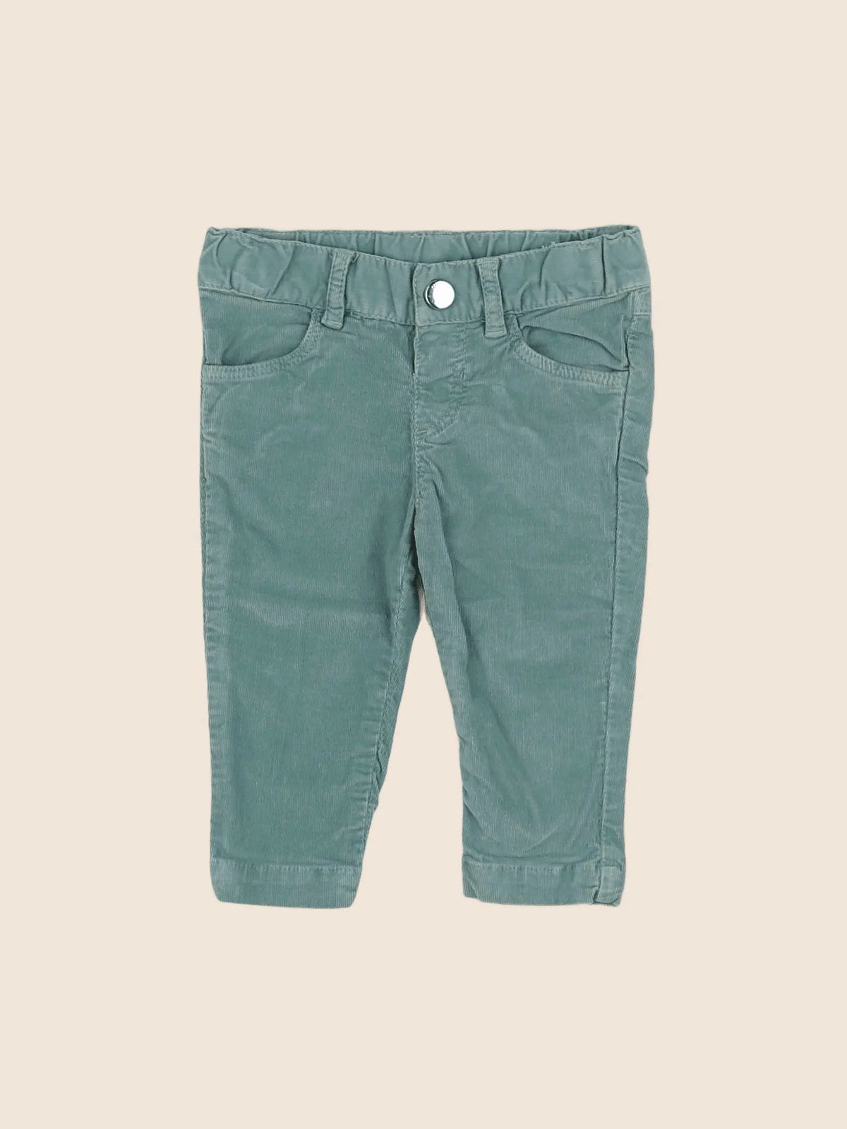 Zara - pantalon vert - 3/6 mois