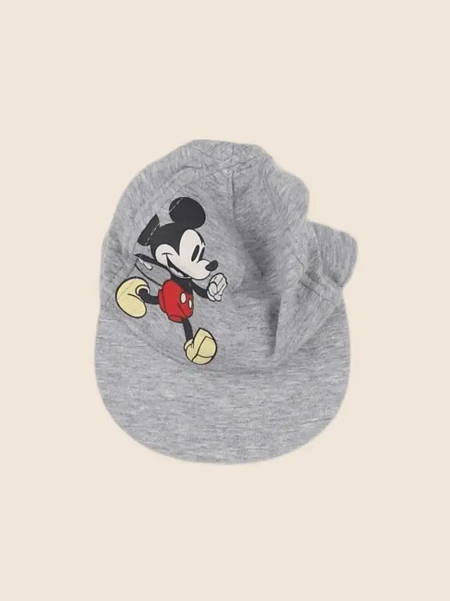 H&M - casquette gris - 4/6 mois