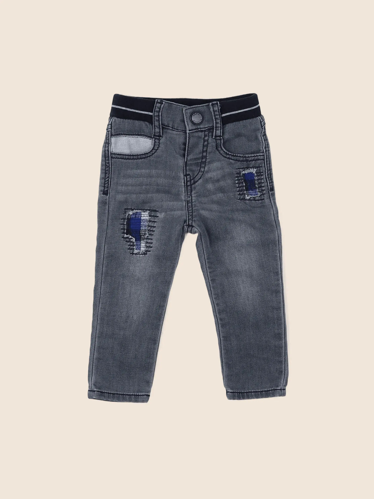 IKKS - jegging gris - 12 mois