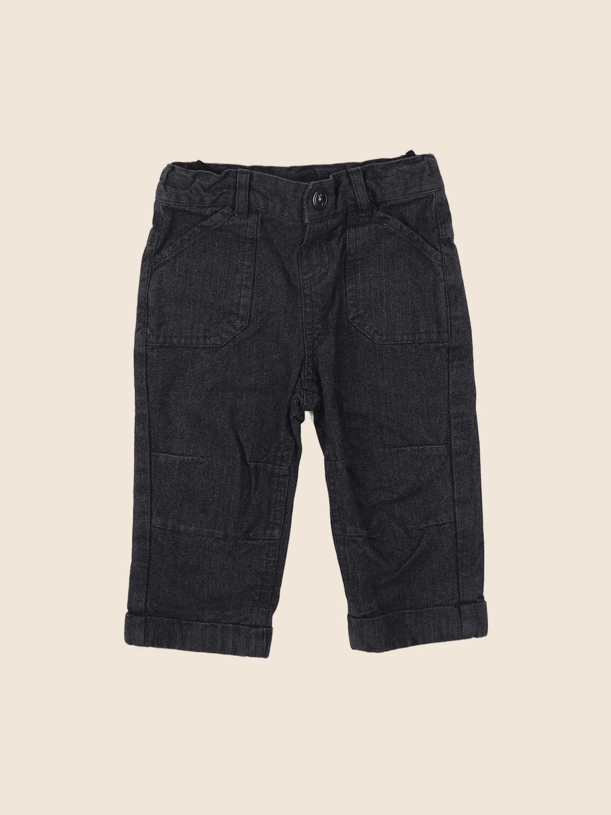 Tape à l'oeil - pantalon gris - 9 mois