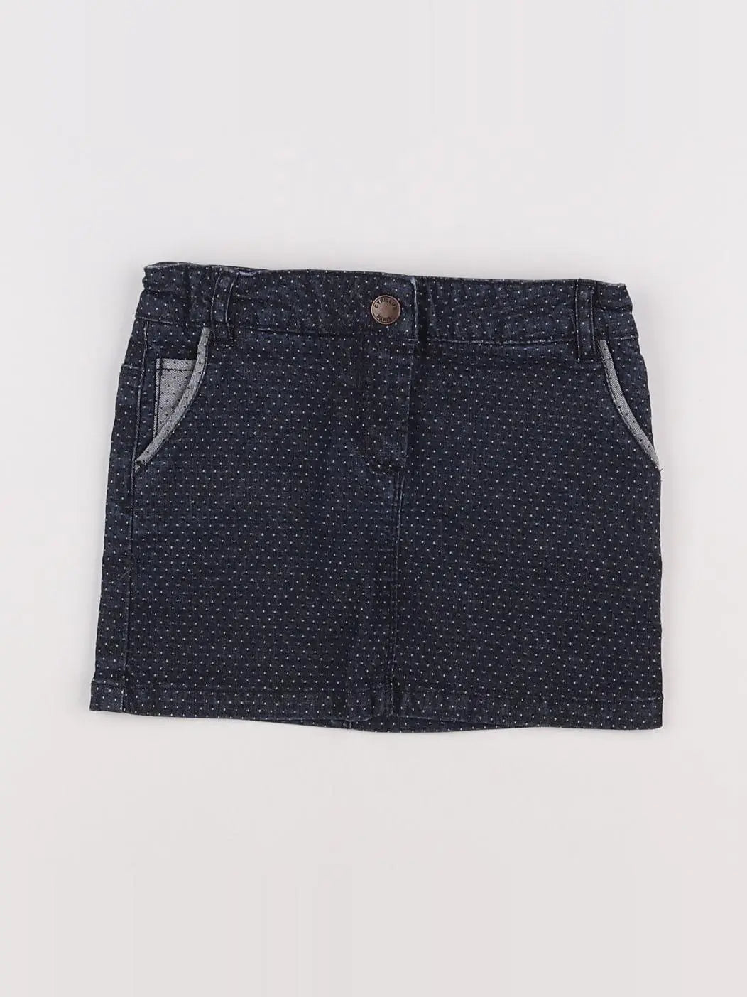 Cyrillus - jupe bleu - 4 ans