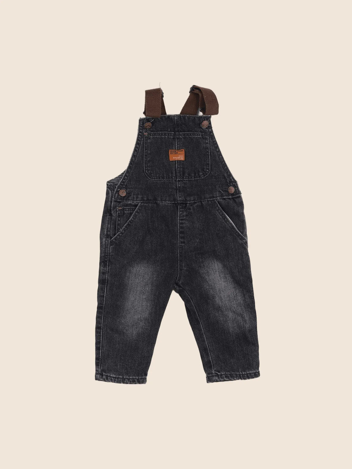 Zara - salopette noir - 9/12 mois