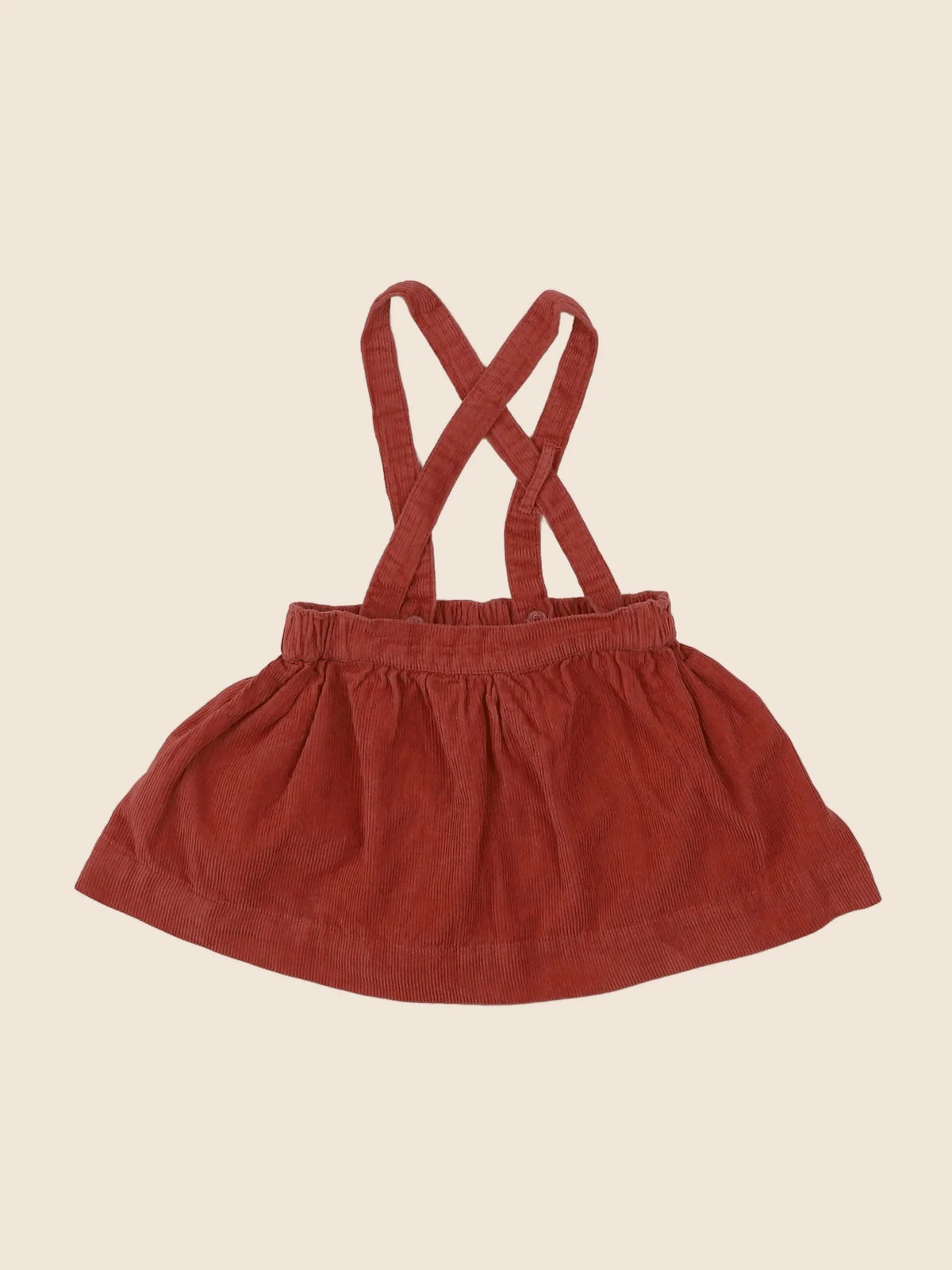 Vertbaudet - jupe rouge - 12 mois