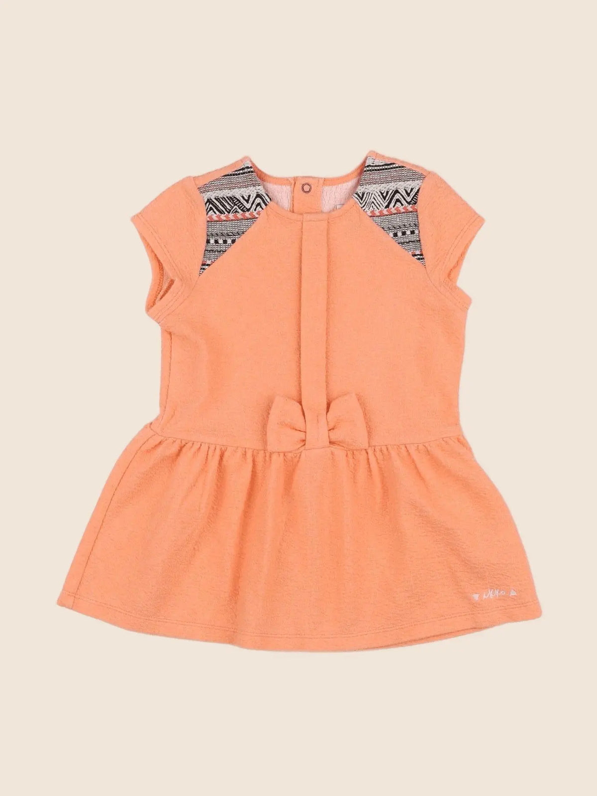 IKKS - robe orange - 18 mois