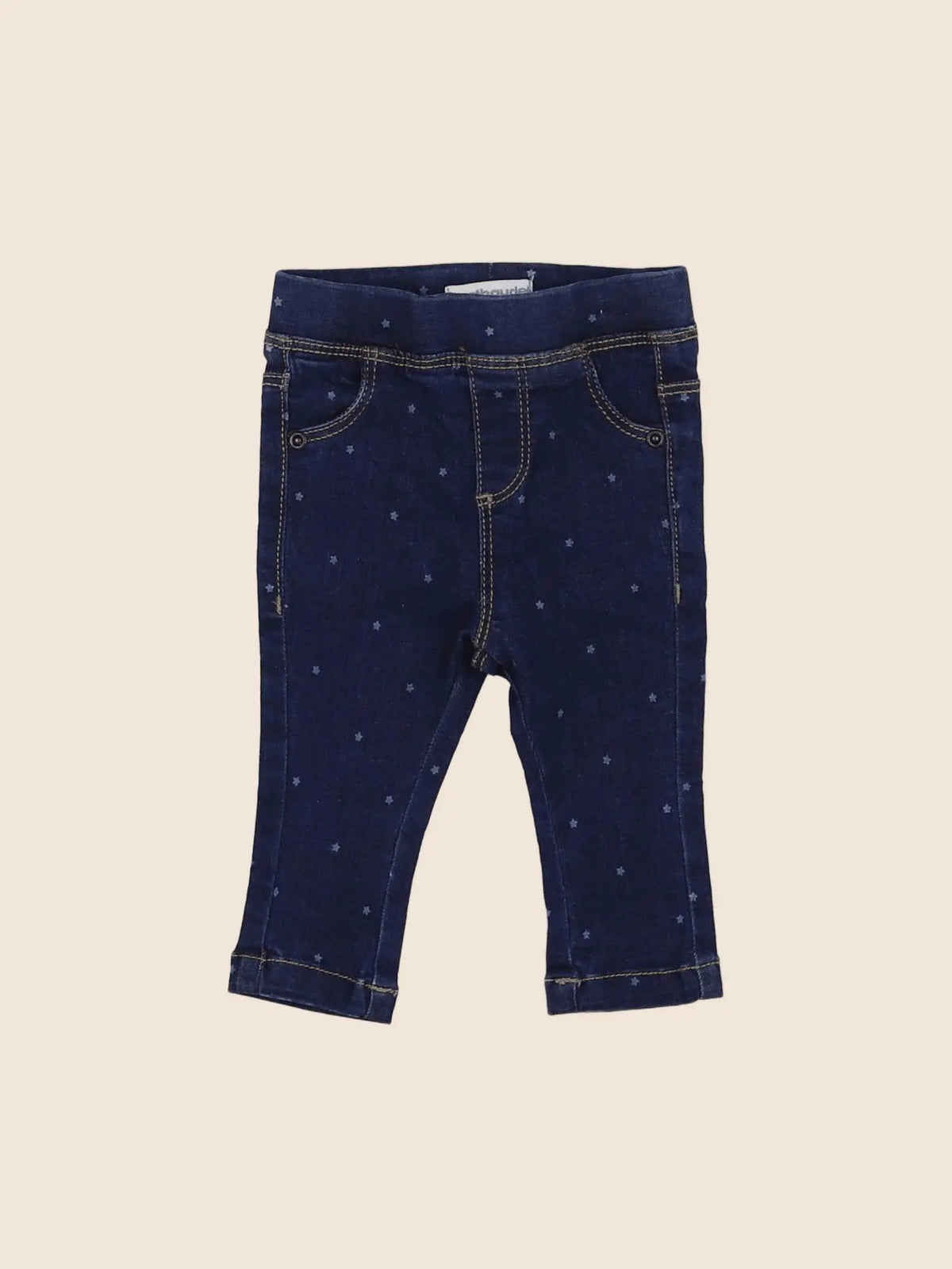Vertbaudet - jegging bleu - 3 mois