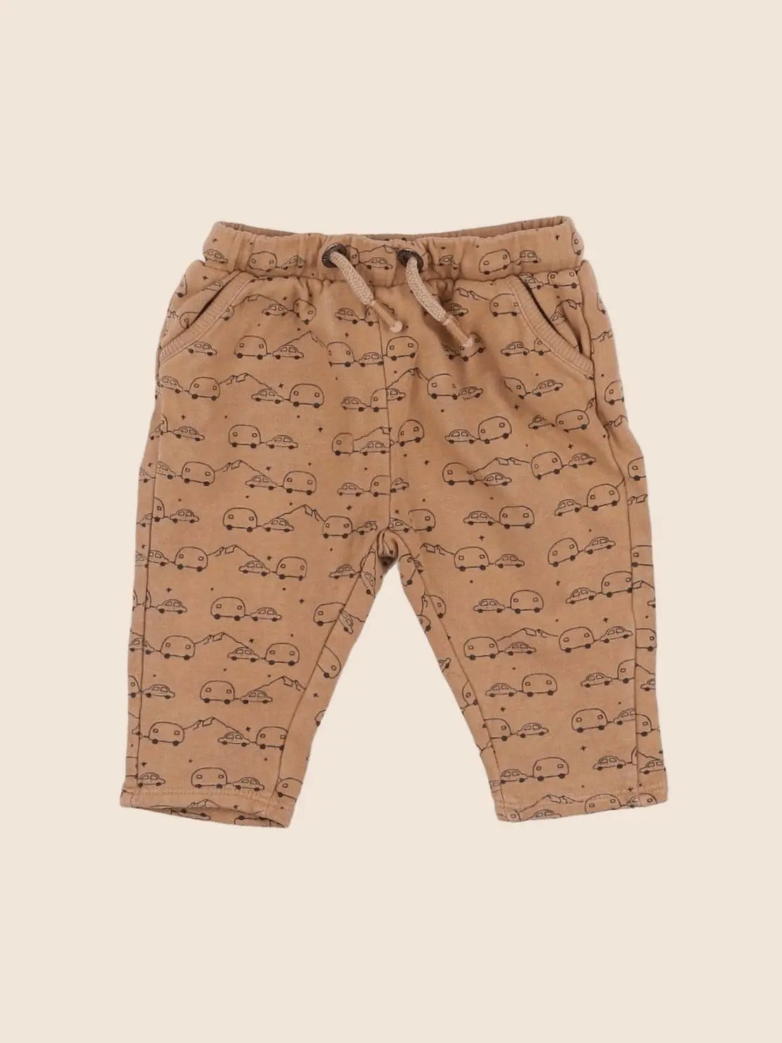 Vertbaudet - pantalon marron - 9 mois