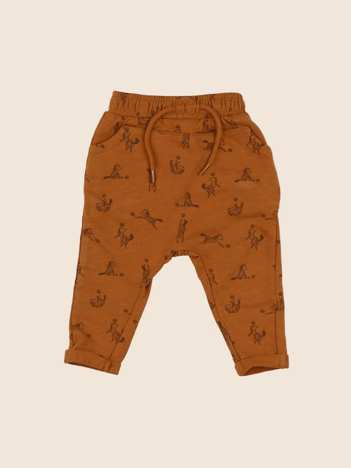 Vertbaudet - pantalon marron - 3 mois