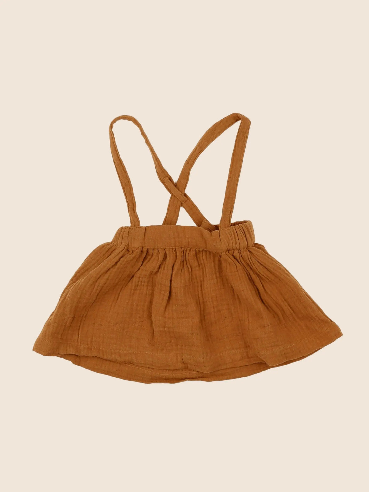 Vertbaudet - jupe marron - 9 mois