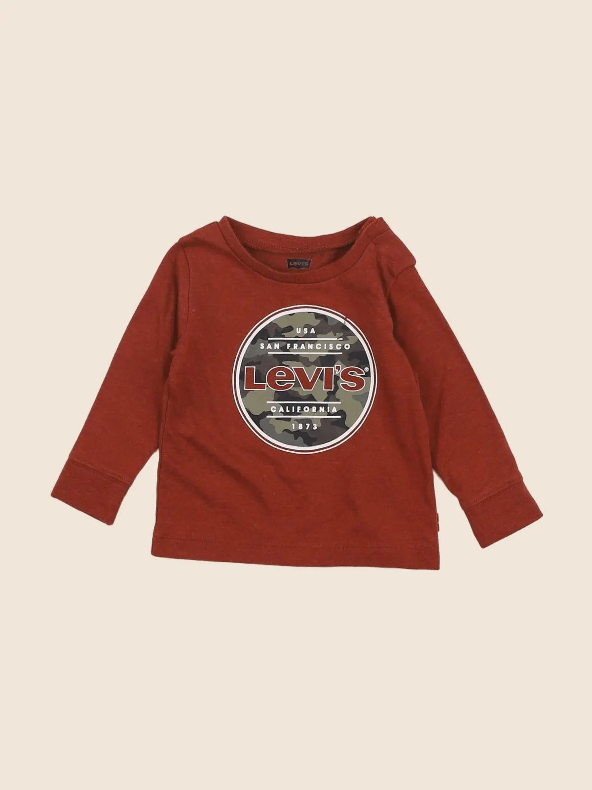 Levi's - tee-shirt marron - 6 mois