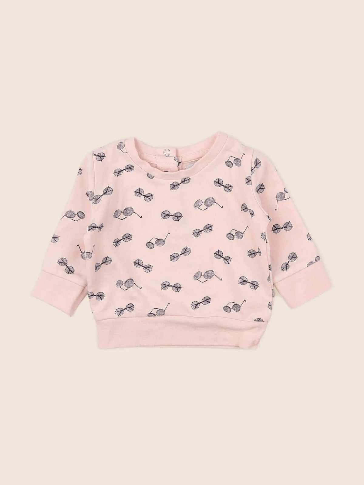 La Redoute - sweat rose - 3/6 mois