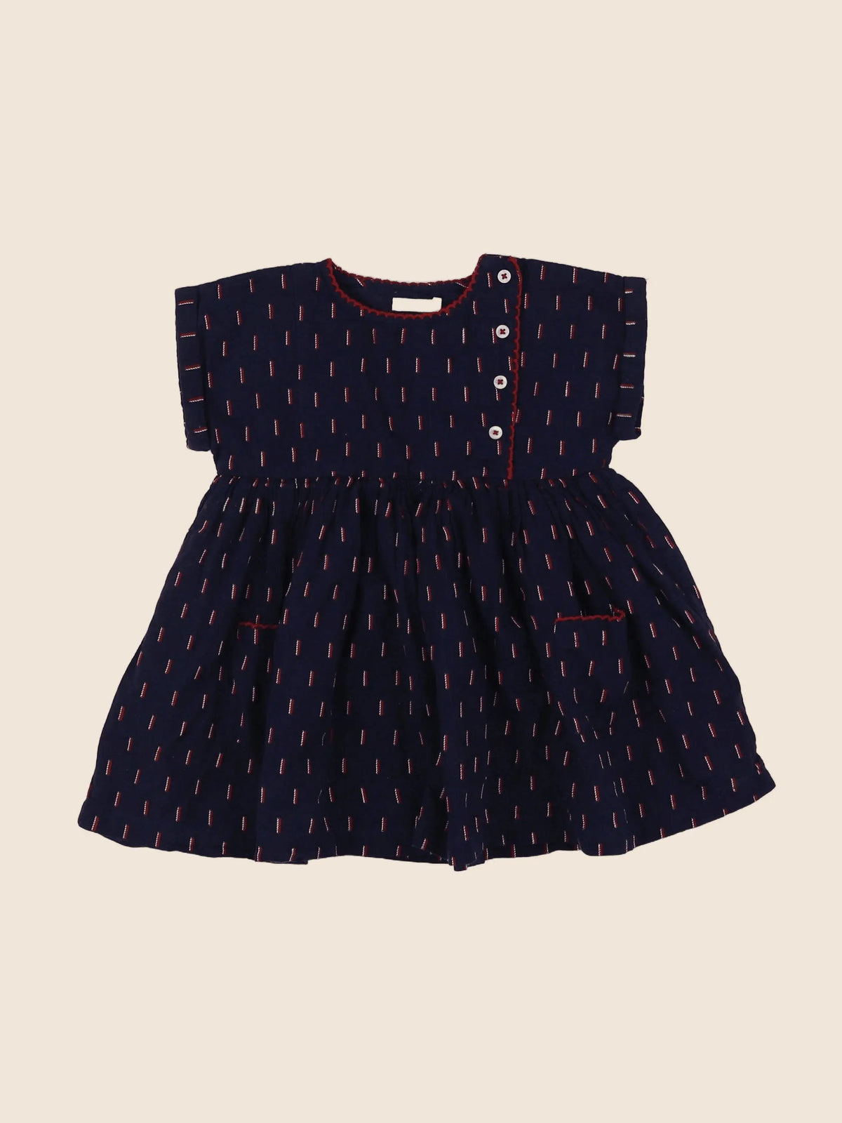 Boutchou - robe bleu - 12 mois