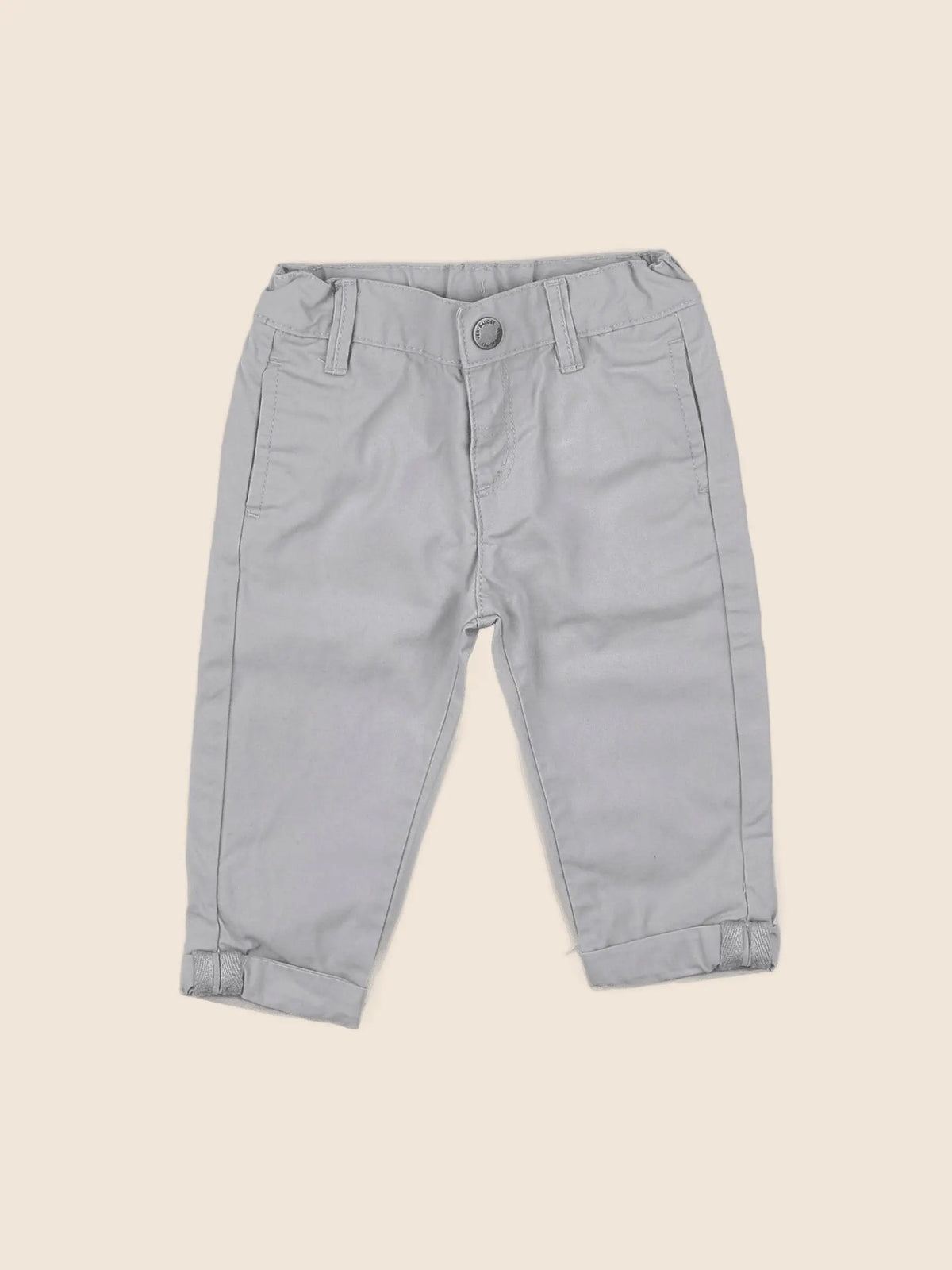 Vertbaudet - pantalon gris - 9 mois