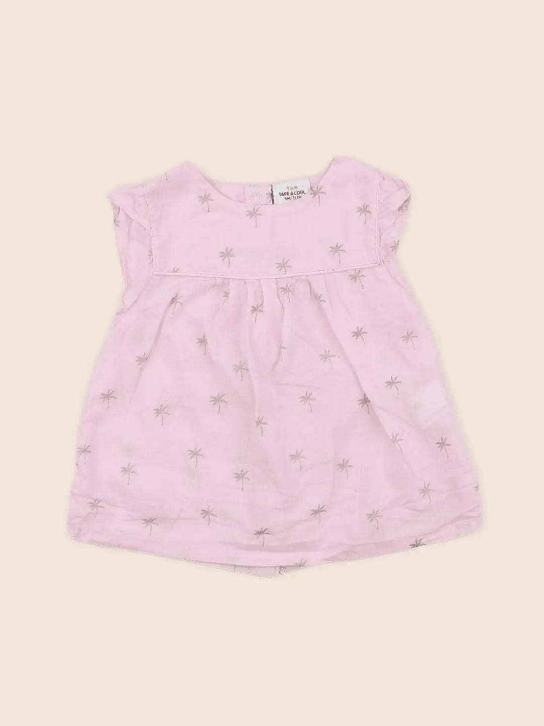 Tape à l'oeil - robe rose - 9 mois
