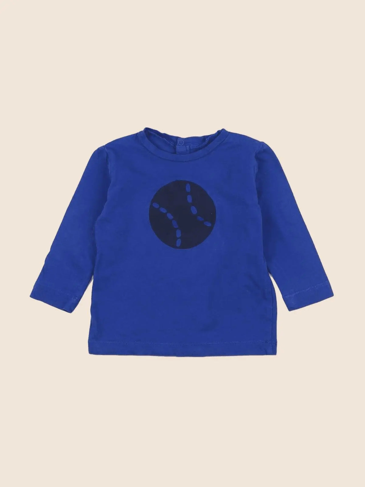 Boutchou - tee-shirt bleu - 6 mois