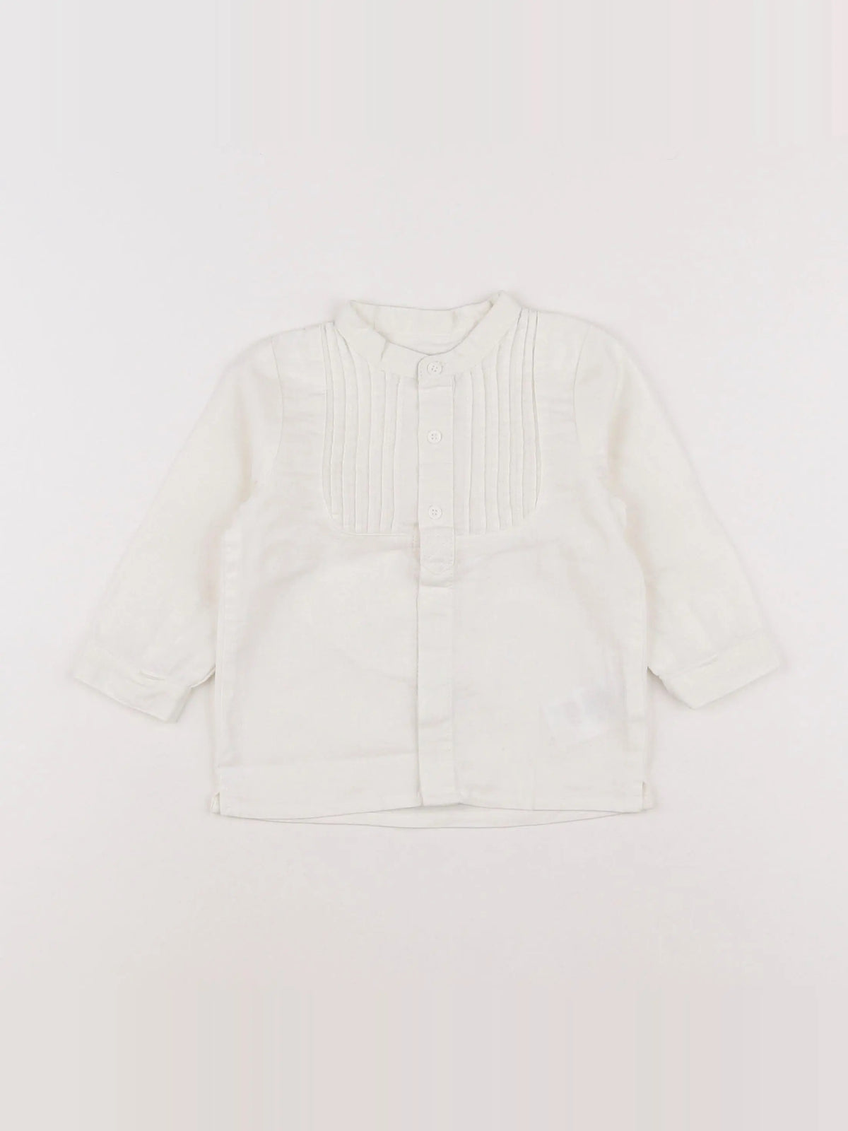 Vertbaudet - chemise blanc - 12 mois