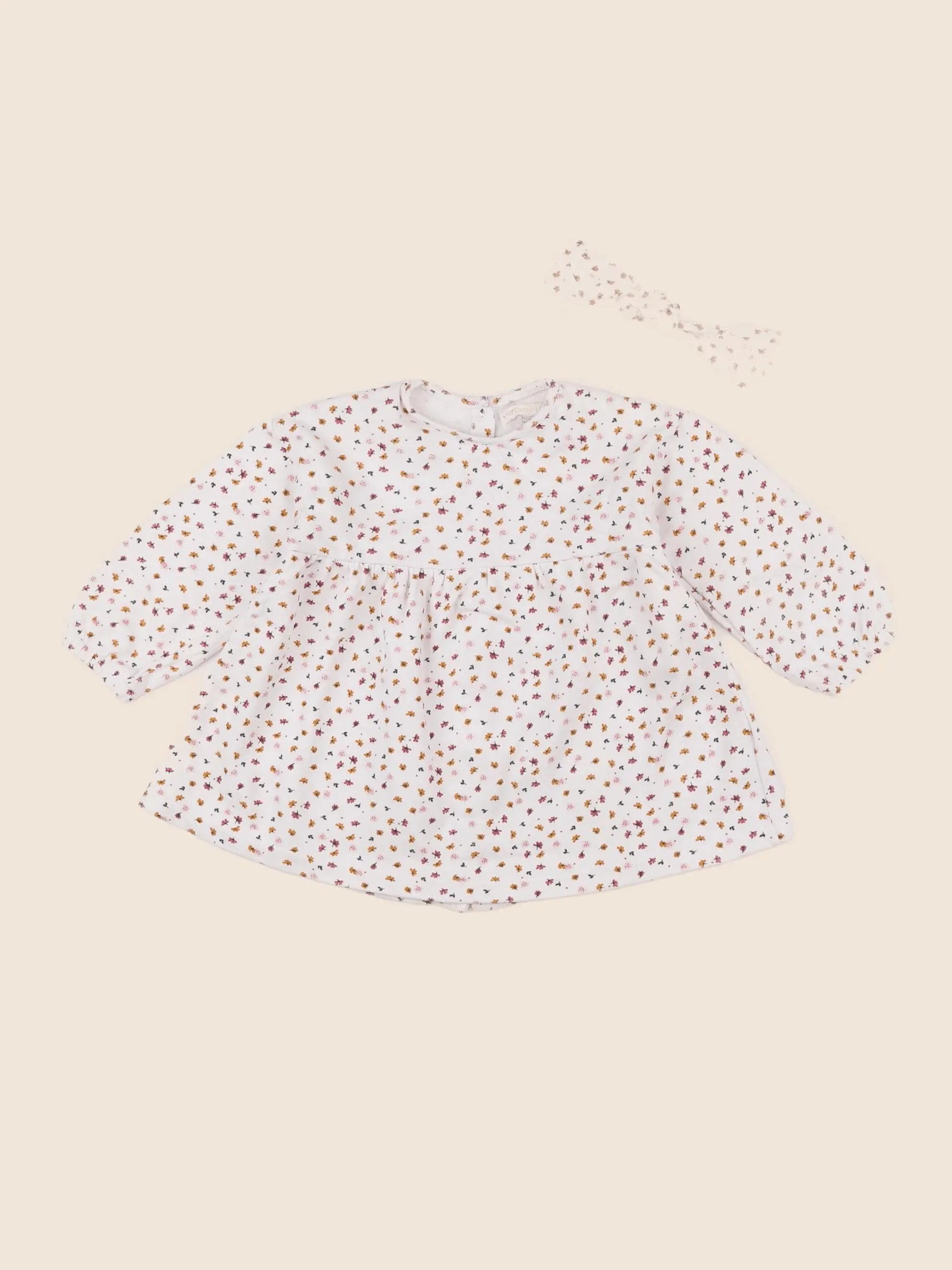 Vertbaudet - robe multicolore - 2 ans