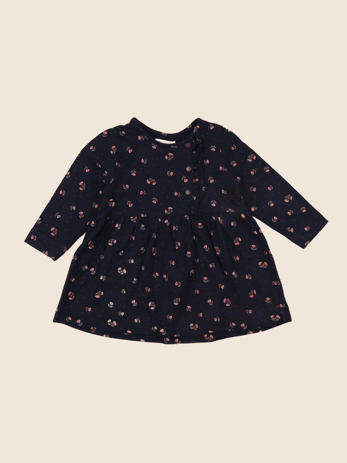 Vertbaudet - robe bleu - 18 mois