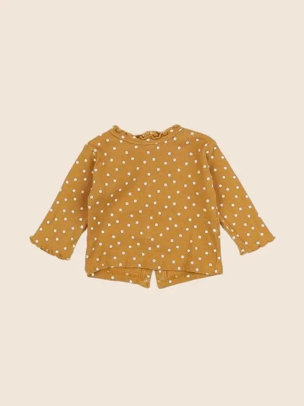Vertbaudet - tee-shirt jaune - 3 mois