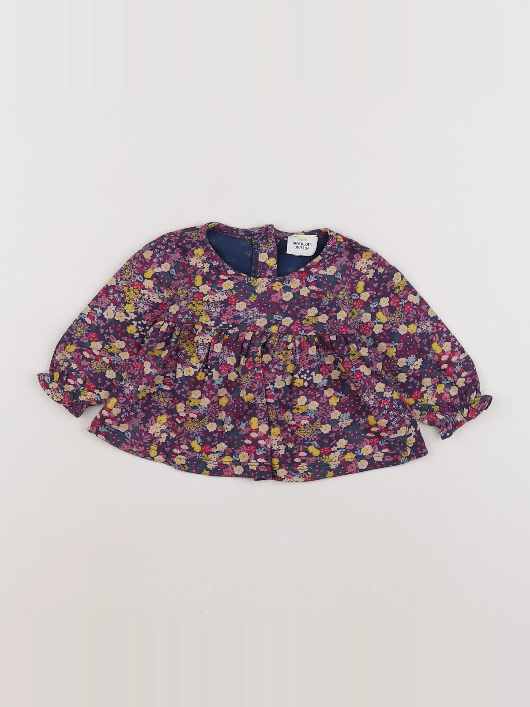 Tape à l'oeil - blouse multicolore - 3 mois