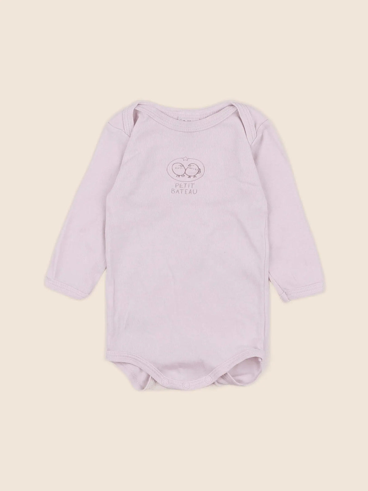Petit Bateau - body rose - 3 mois
