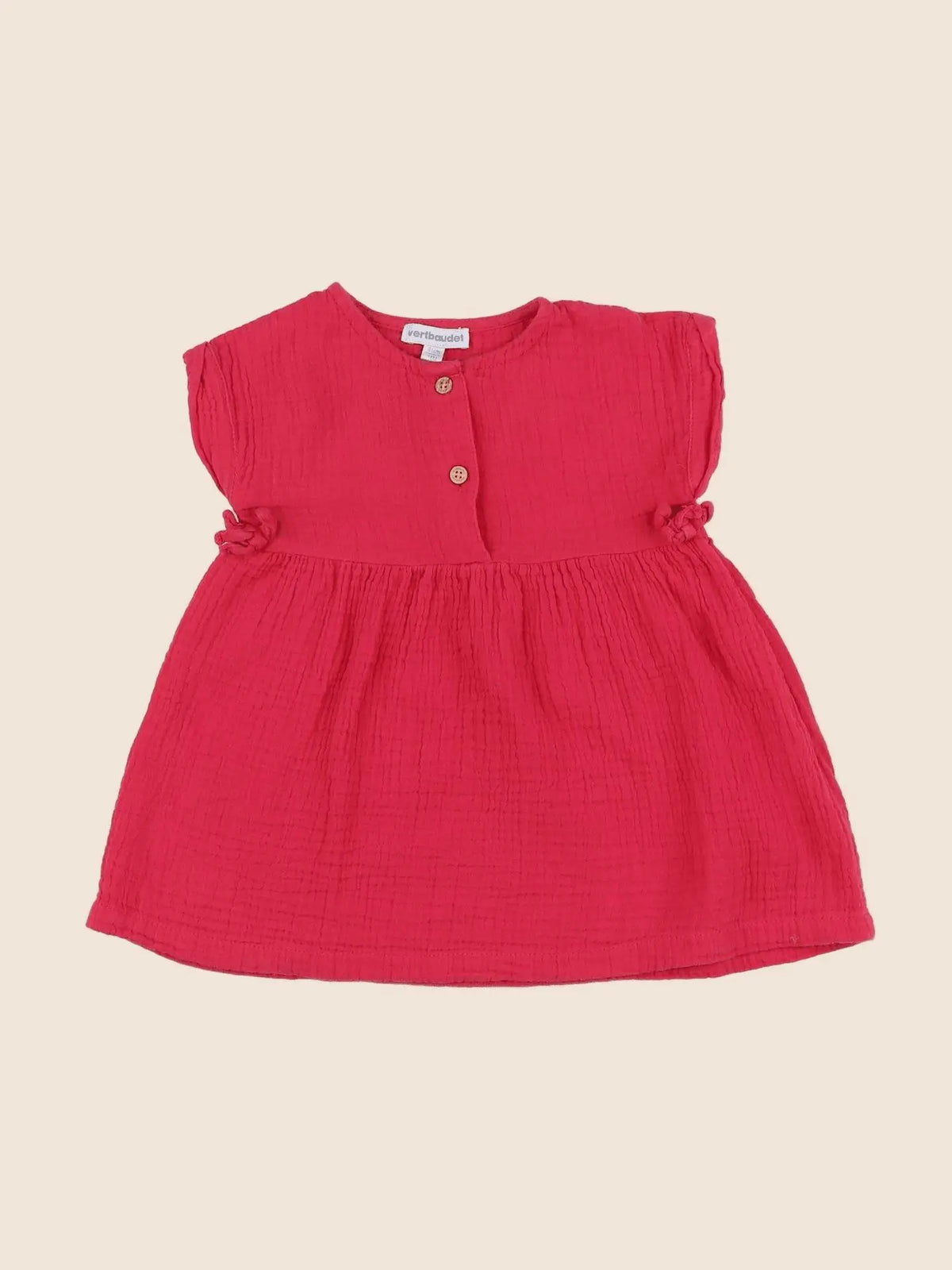 Vertbaudet - robe rose - 18 mois