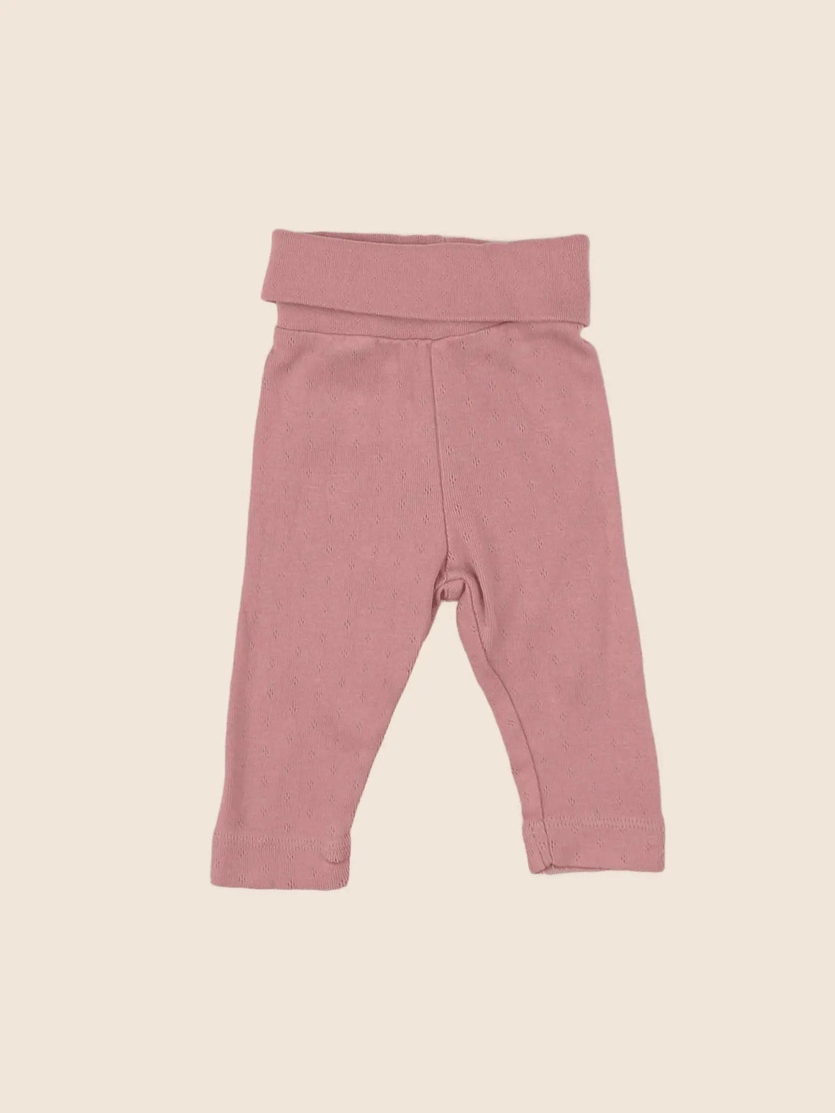 H&M - legging rose - 1 mois