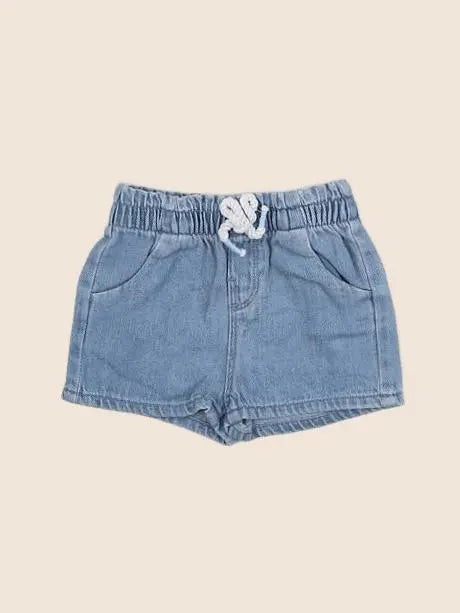 Vertbaudet - short bleu - 6 mois