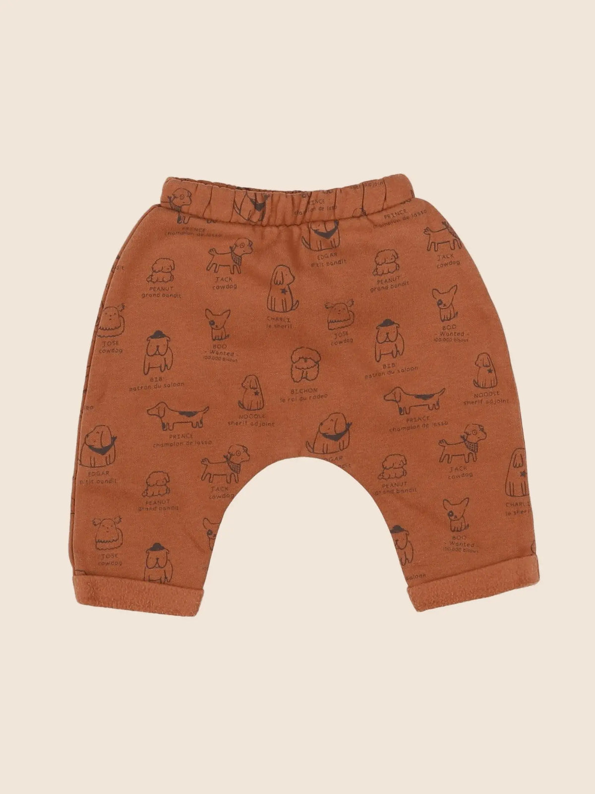 Vertbaudet - pantalon doublé marron - 3 mois