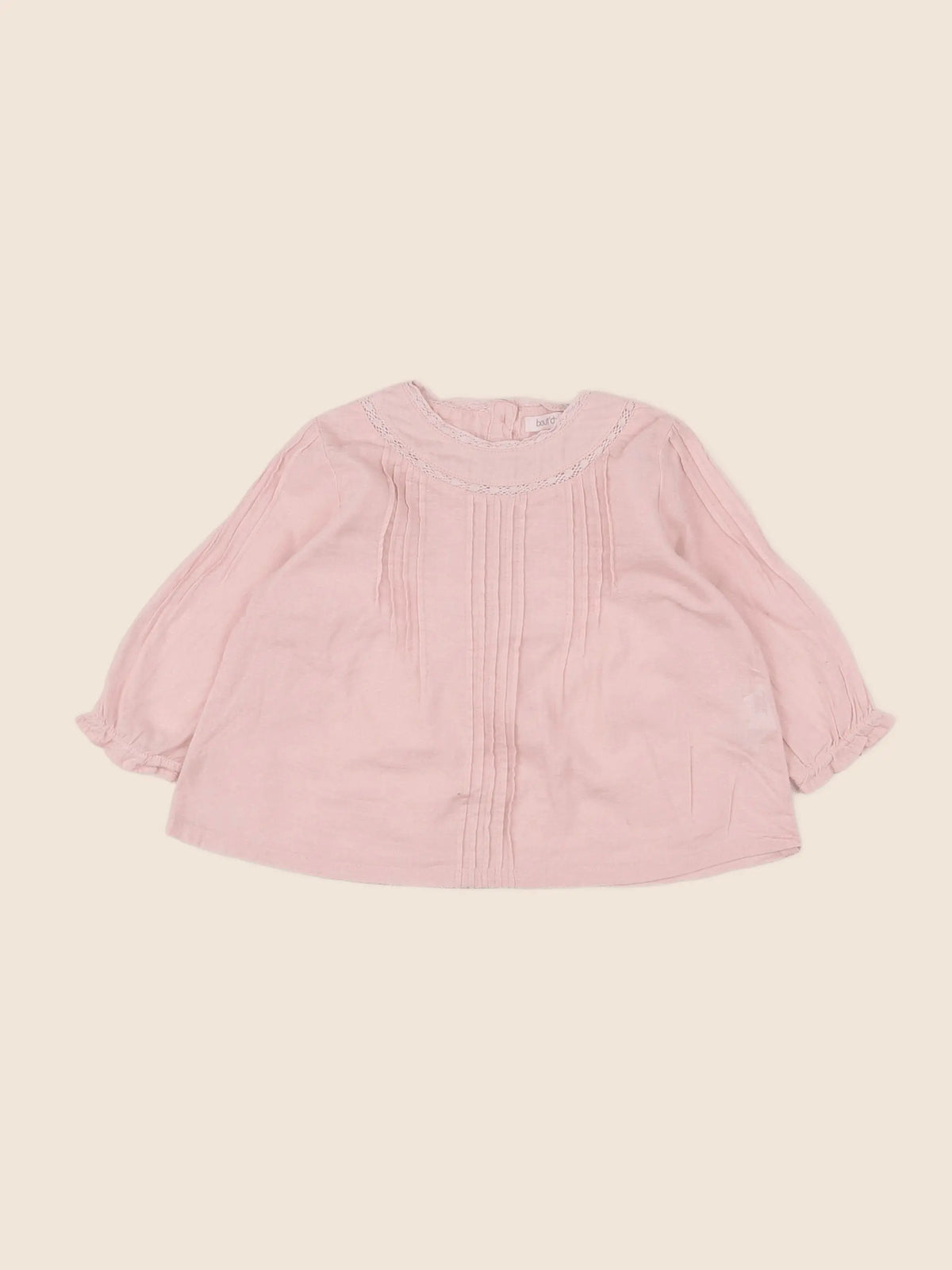 Boutchou - blouse rose - 6 mois