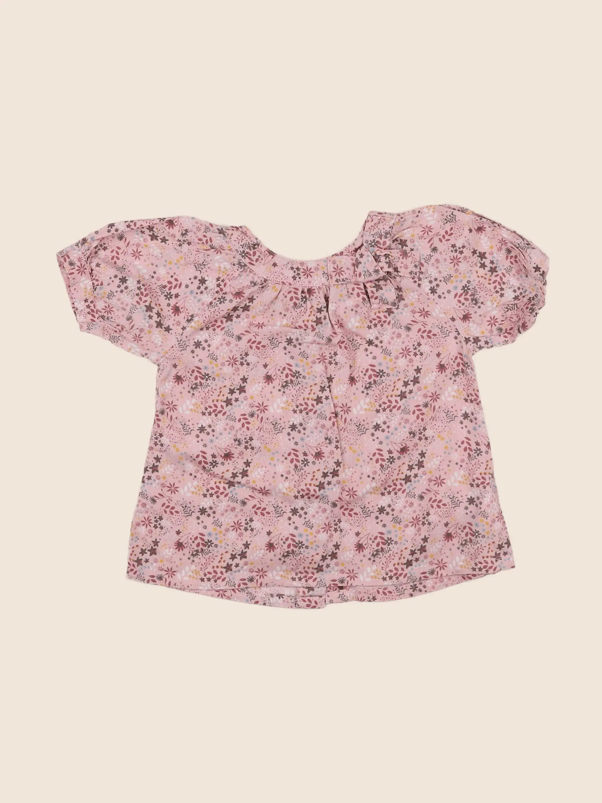 Vertbaudet - blouse rose - 12 mois