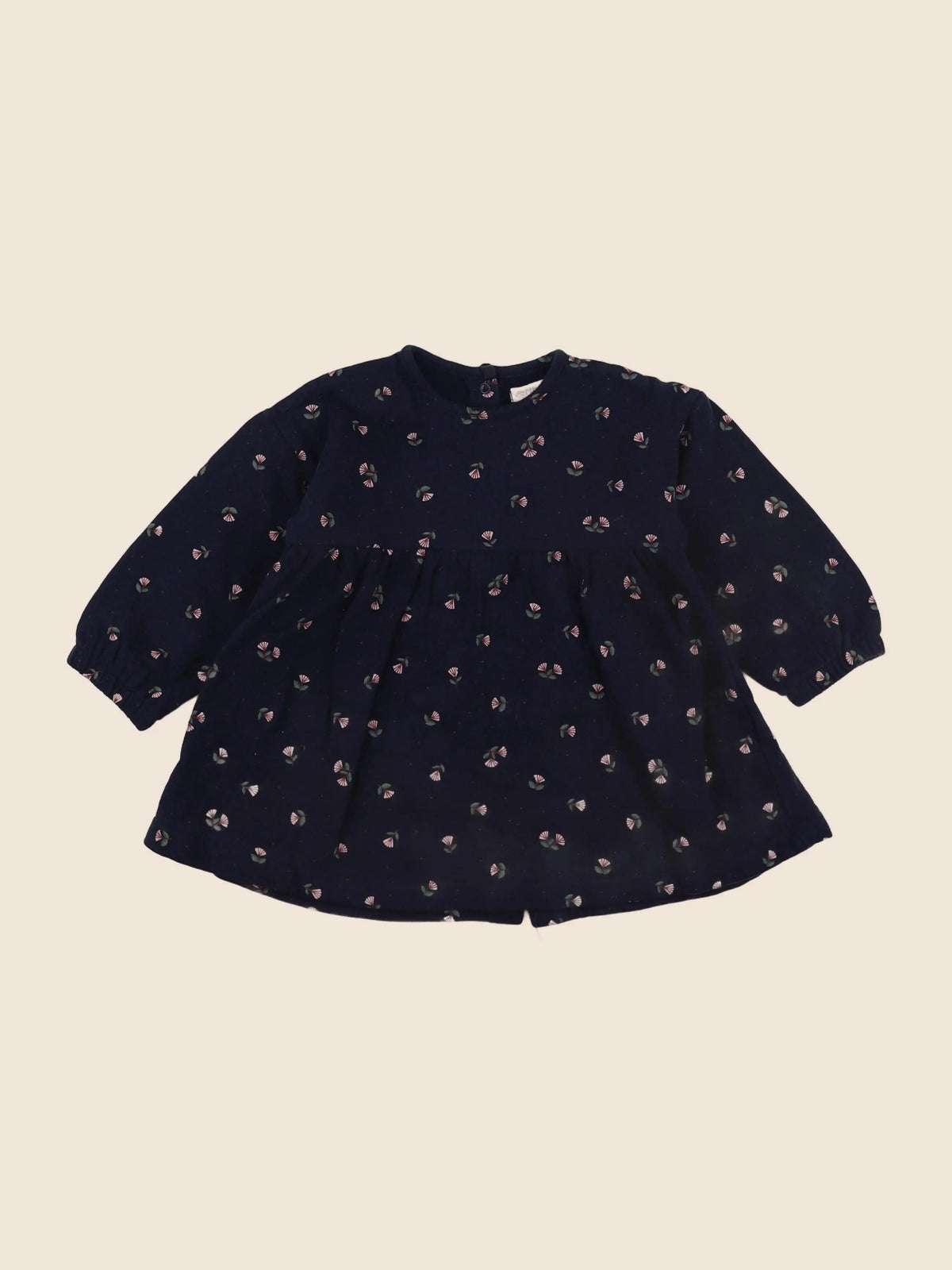 Vertbaudet - robe bleu - 18 mois