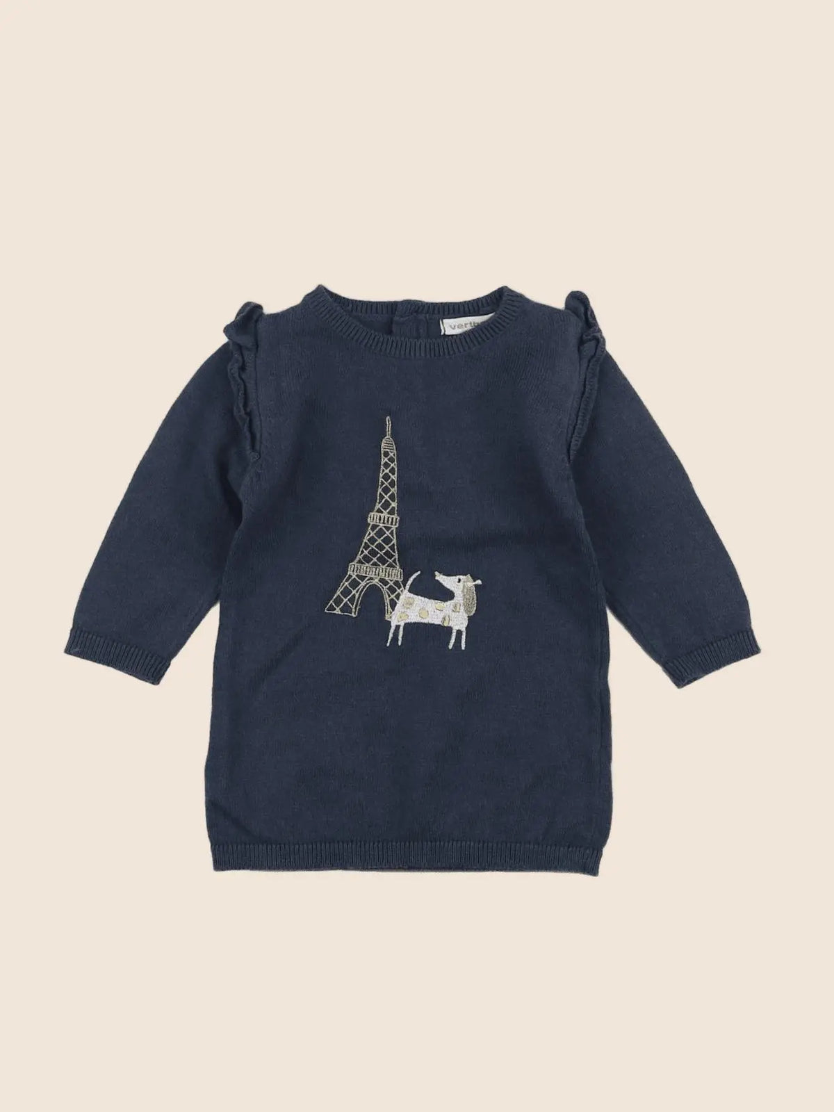 Vertbaudet - robe bleu - 6 mois