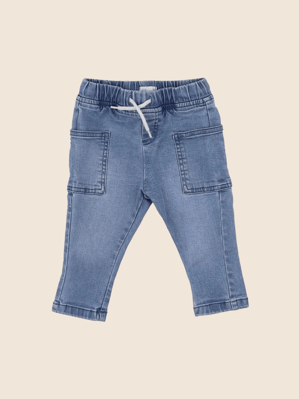 Vertbaudet - jean bleu - 9 mois