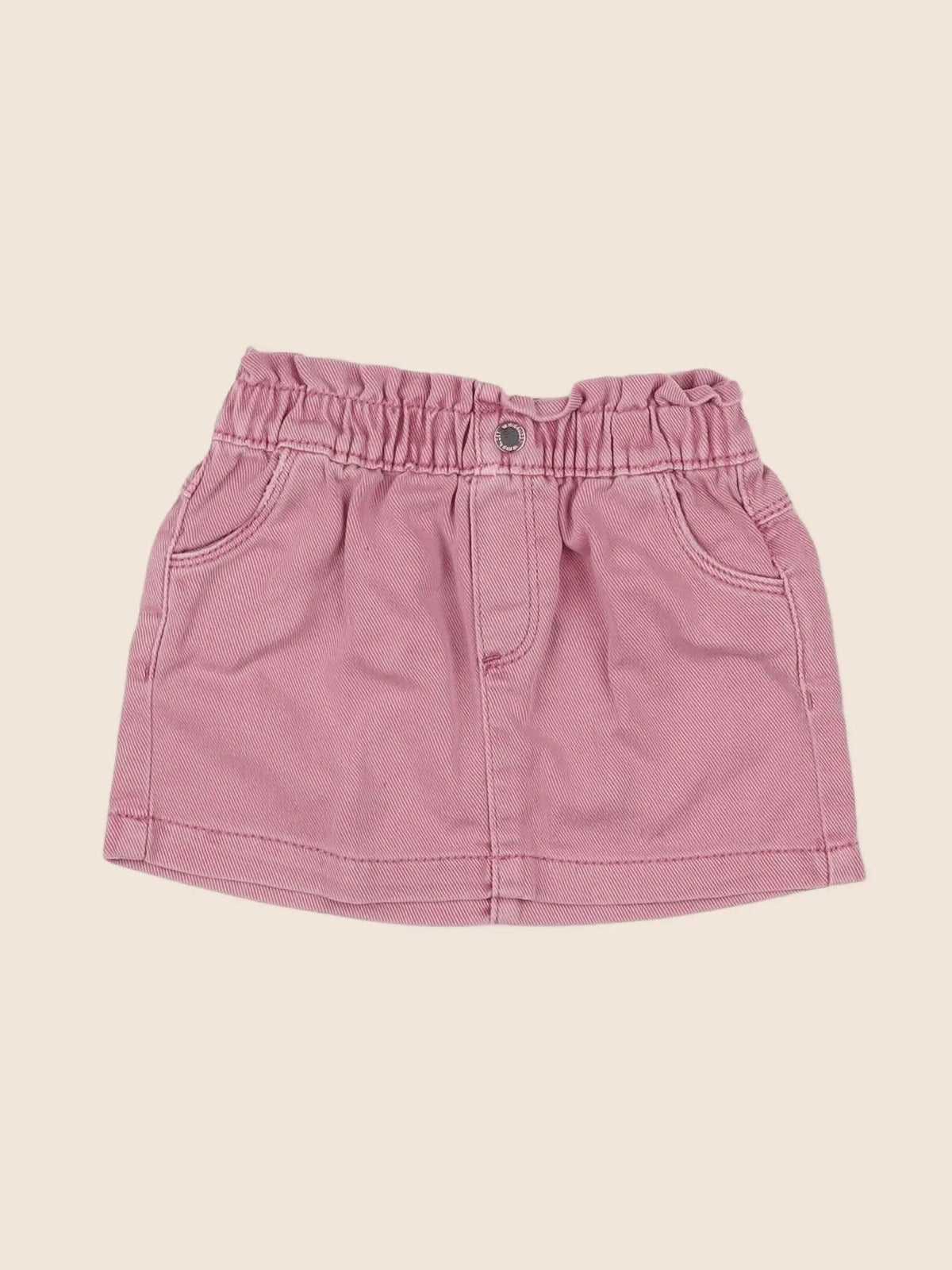 Vertbaudet - jupe rose - 9 mois