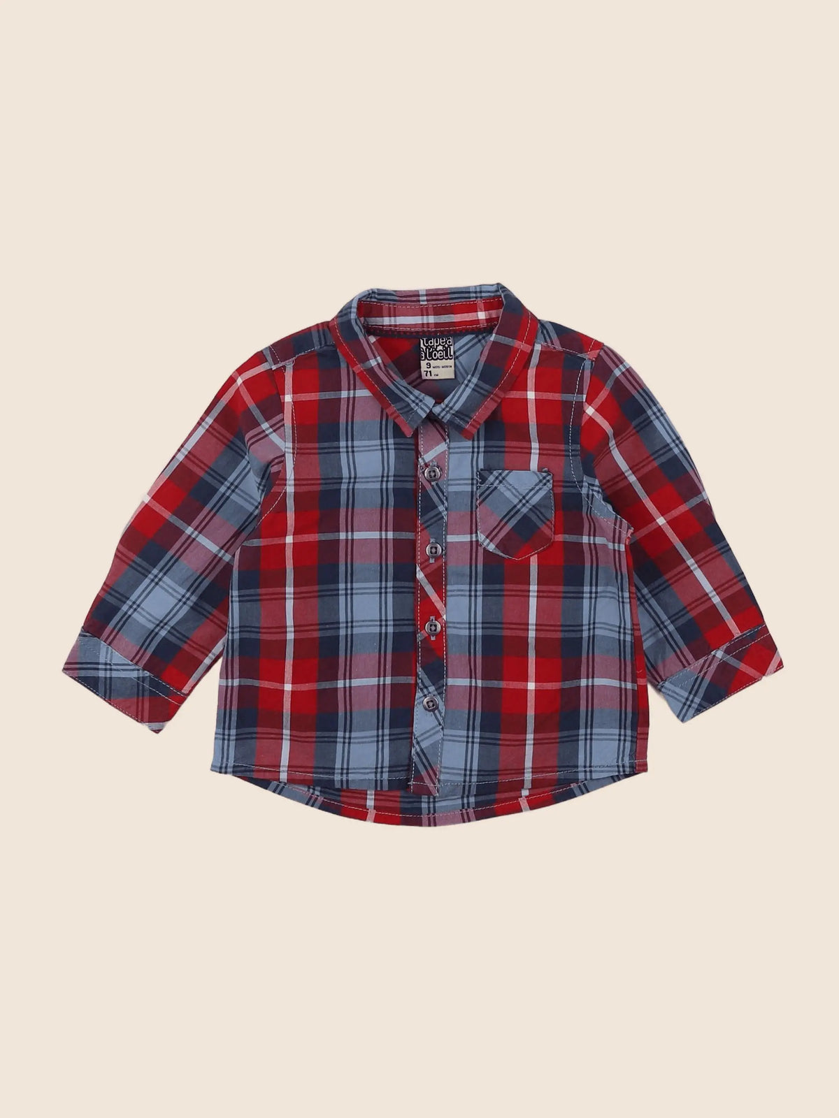 Tape à l'oeil - chemise multicolore - 9 mois