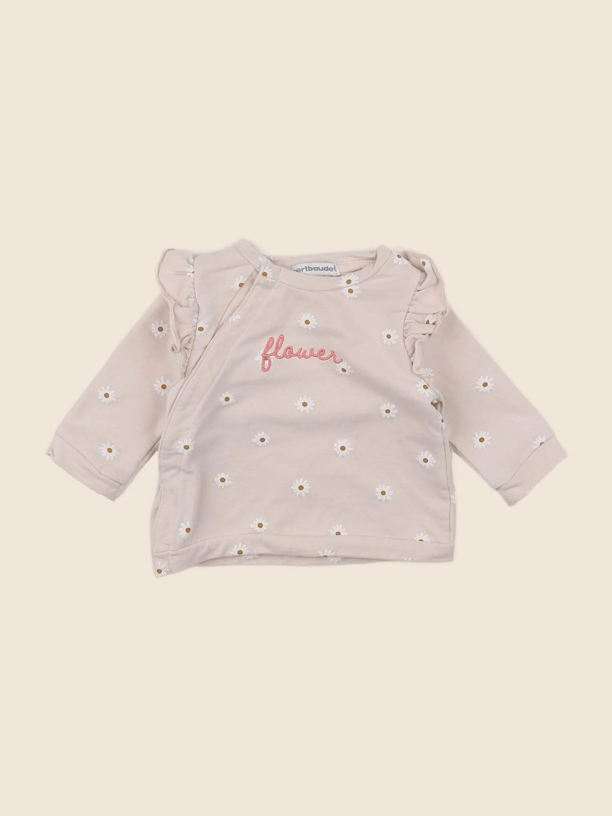 Vertbaudet - sweat rose - 3 mois