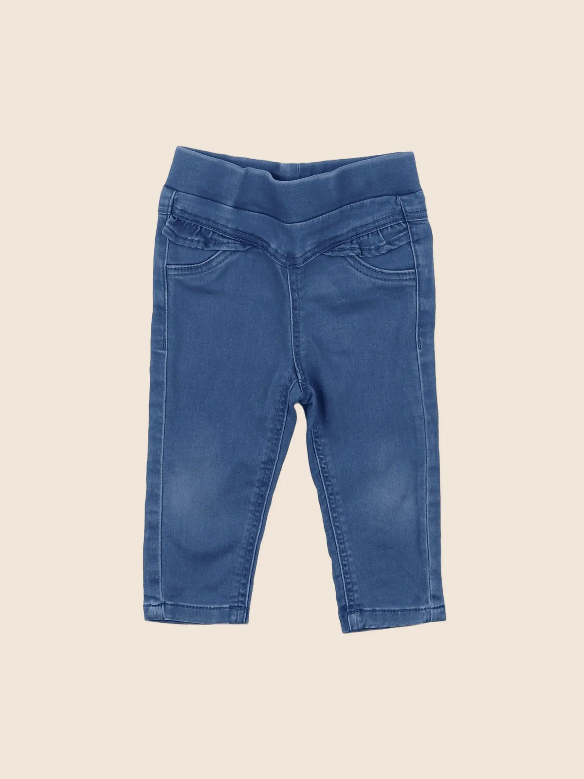 Tape à l'oeil - jegging bleu - 9 mois