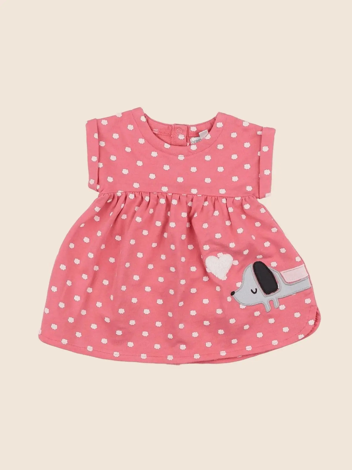 Vertbaudet - robe rose - 3 mois