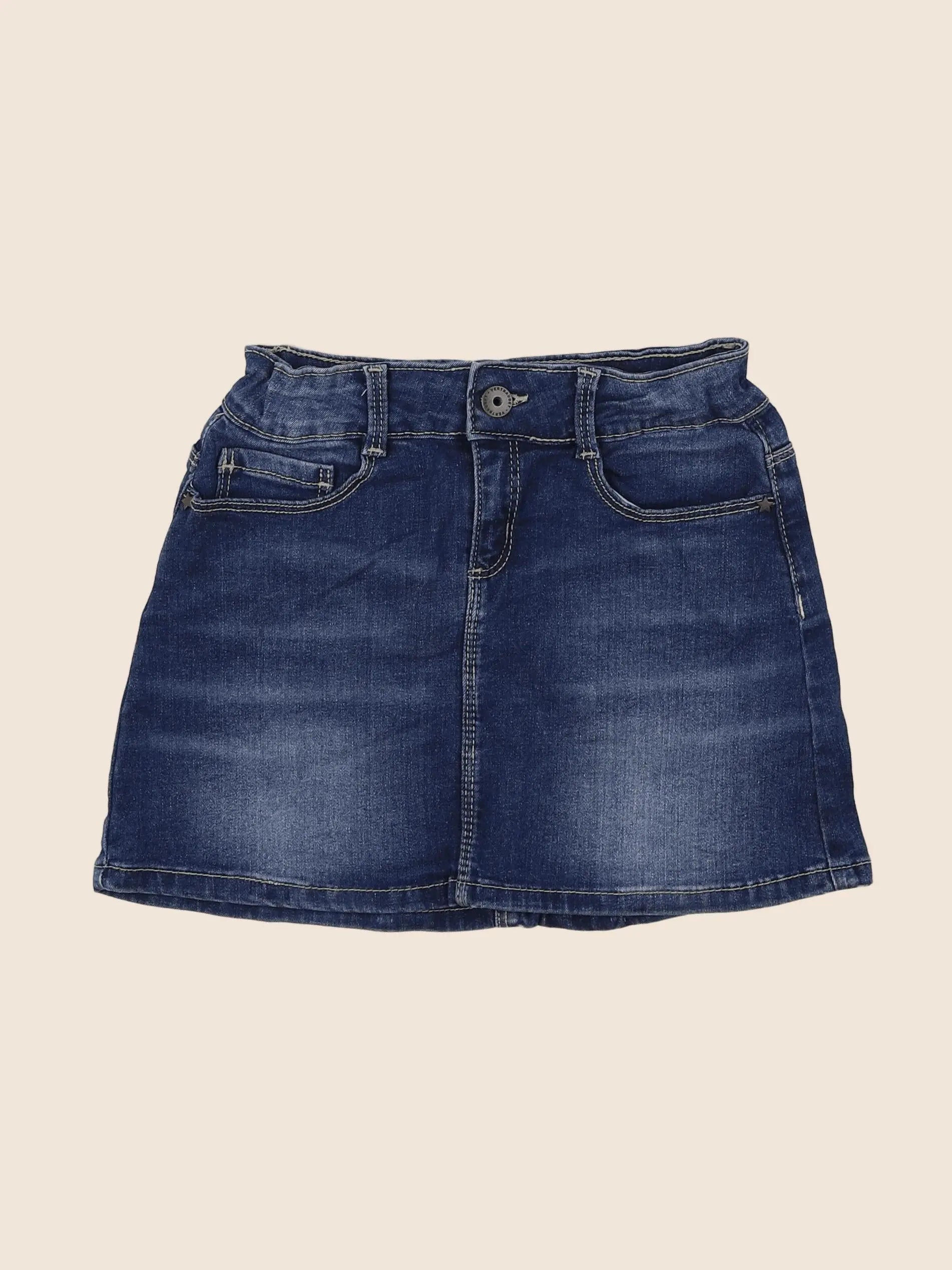 Vertbaudet - jupe bleu - 8 ans