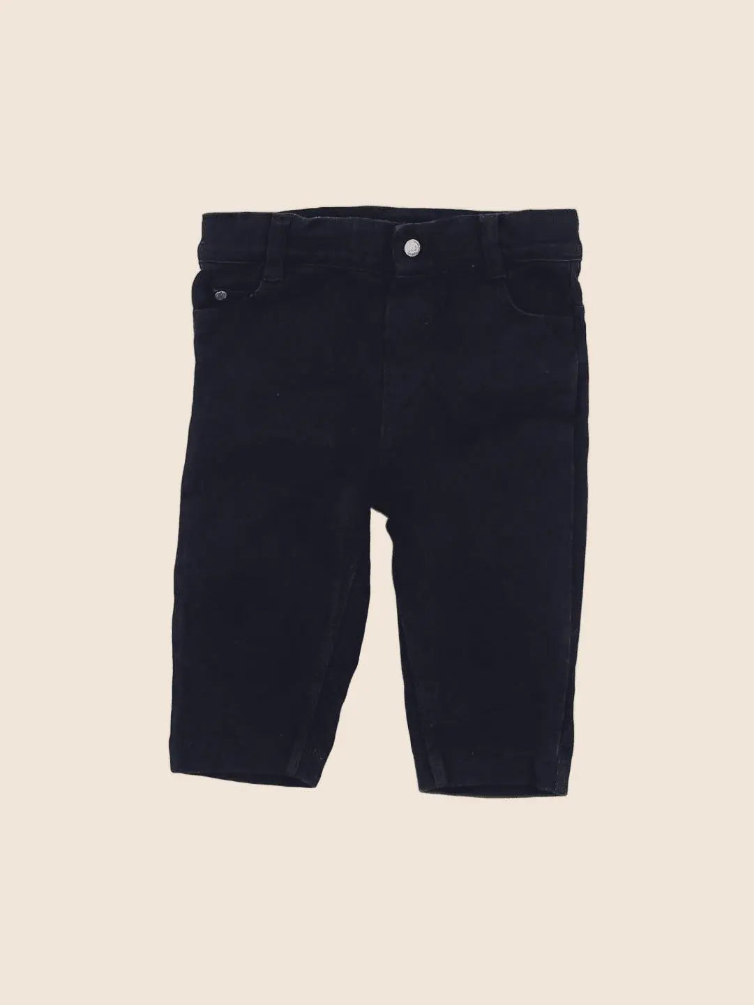 Petit Bateau - pantalon bleu - 3 mois