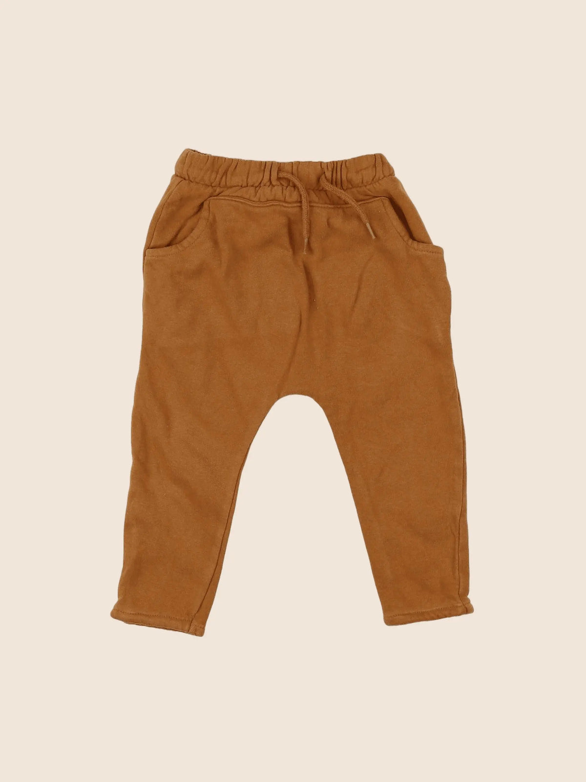 Vertbaudet - pantalon marron - 12 mois