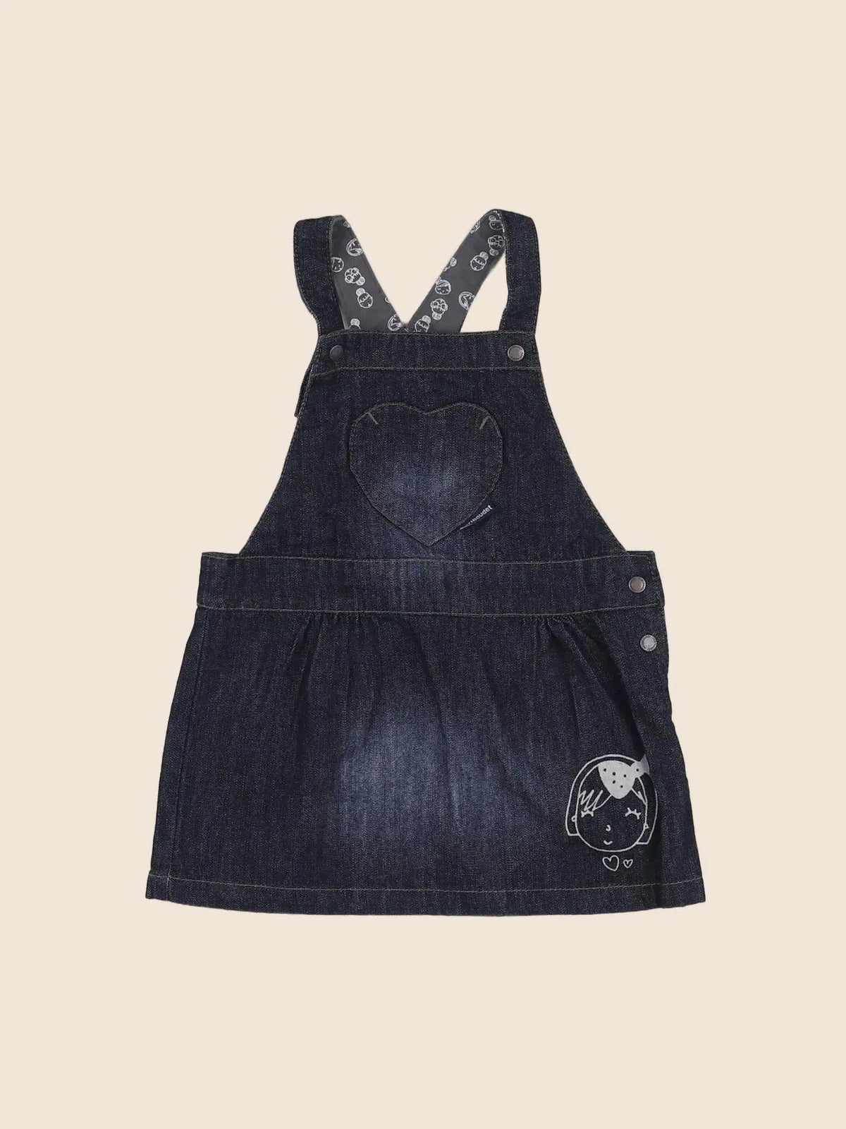 Vertbaudet - robe bleu - 18 mois