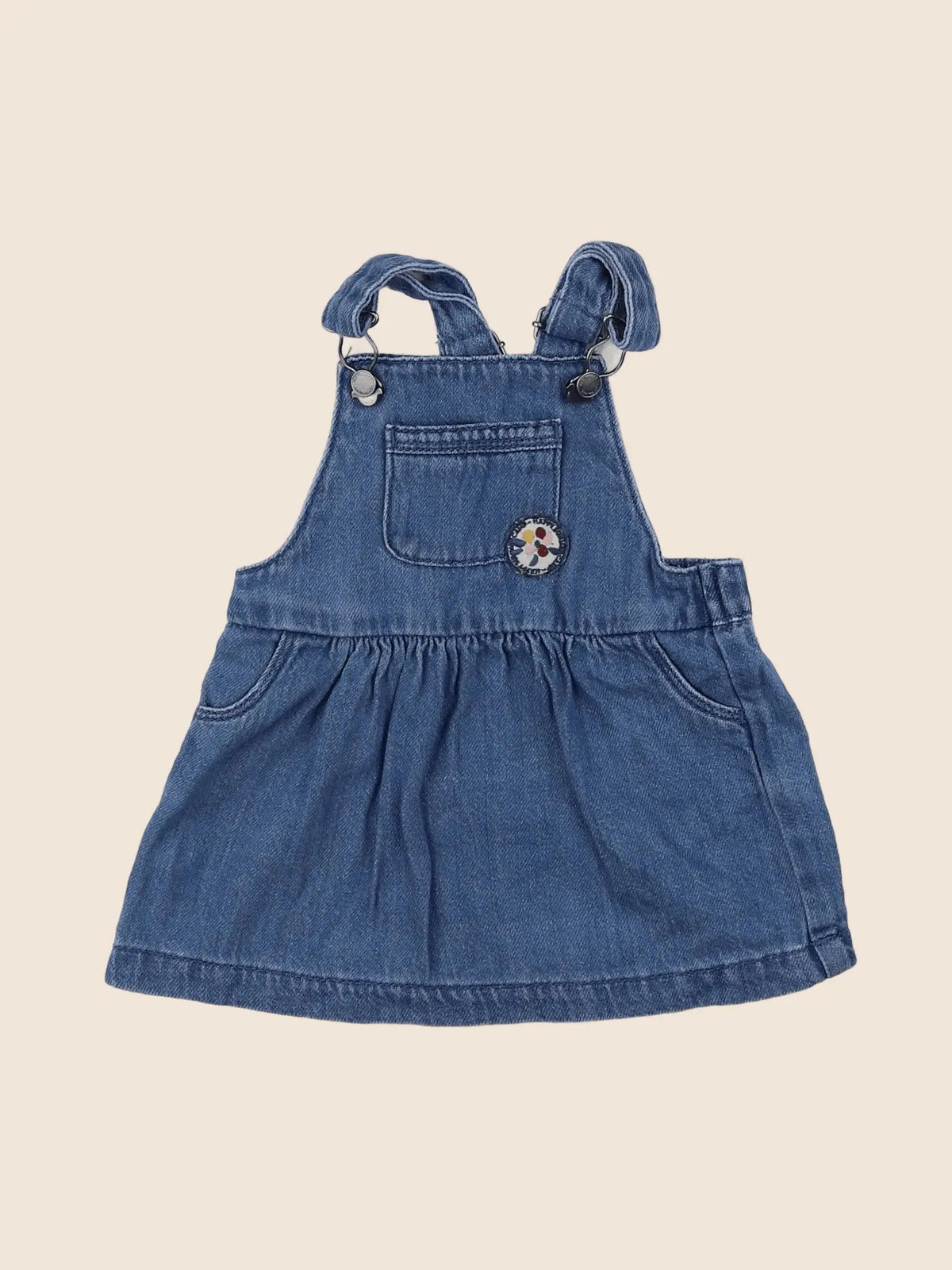 Vertbaudet - robe bleu - 6 mois