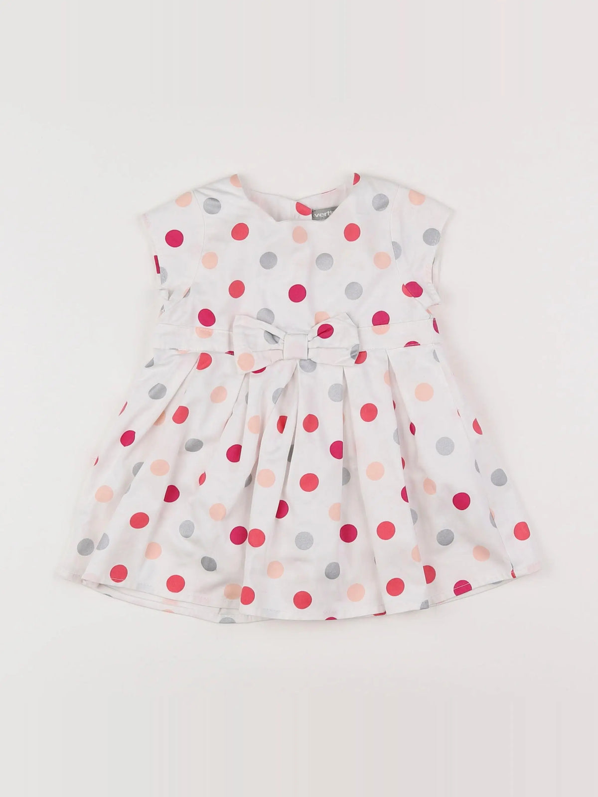Vertbaudet - robe blanc - 6 mois