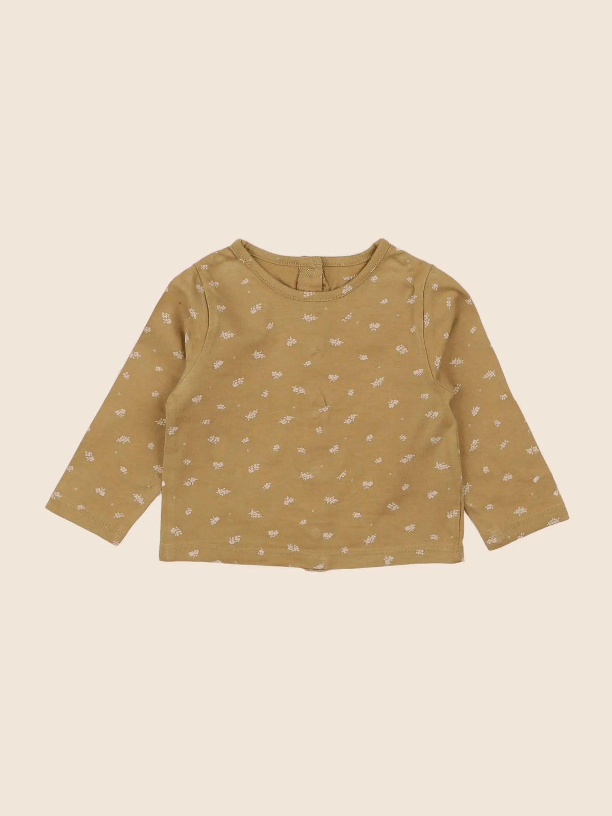 Vertbaudet - tee-shirt jaune - 6 mois