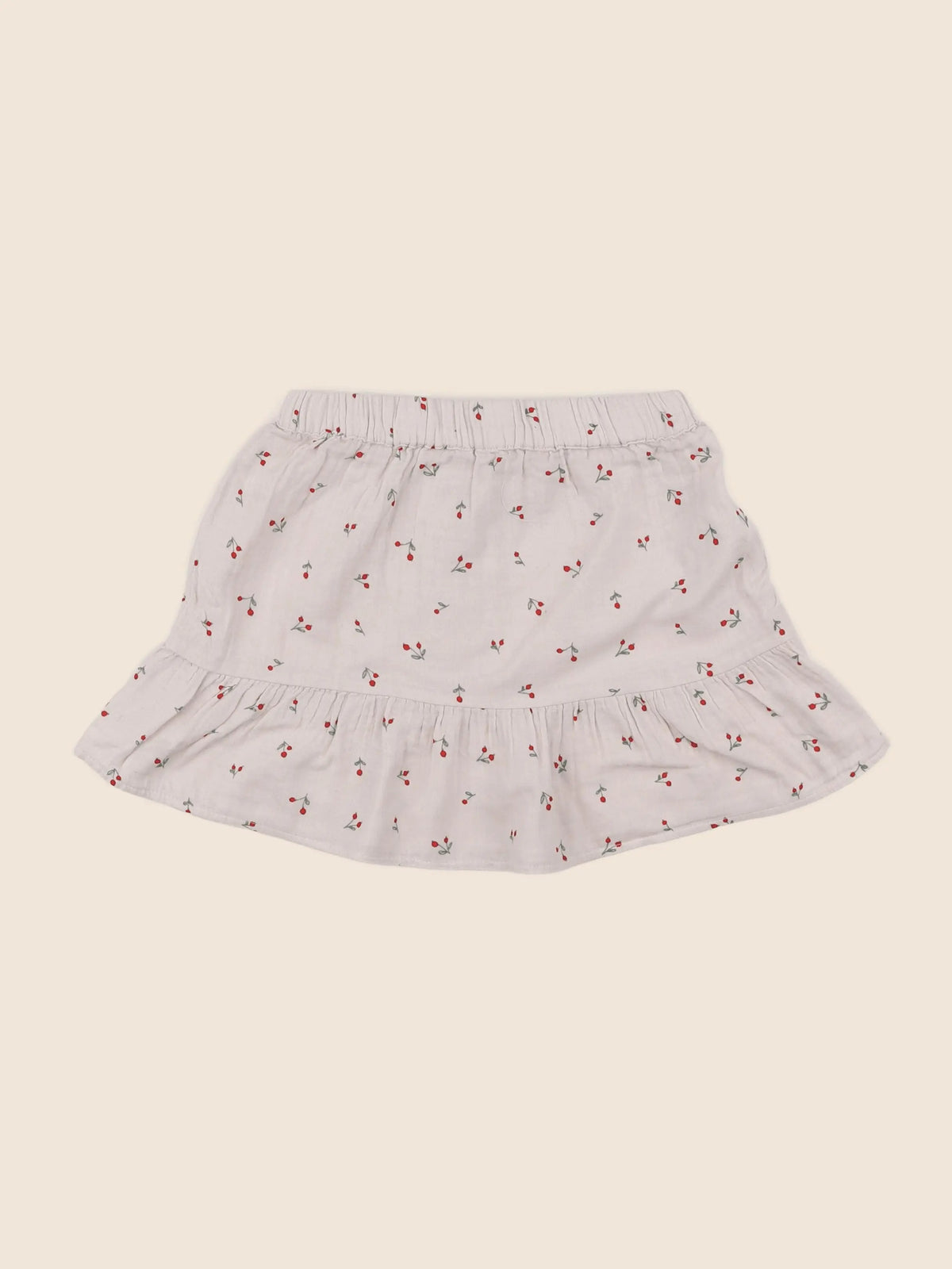Vertbaudet - jupe beige - 8 ans