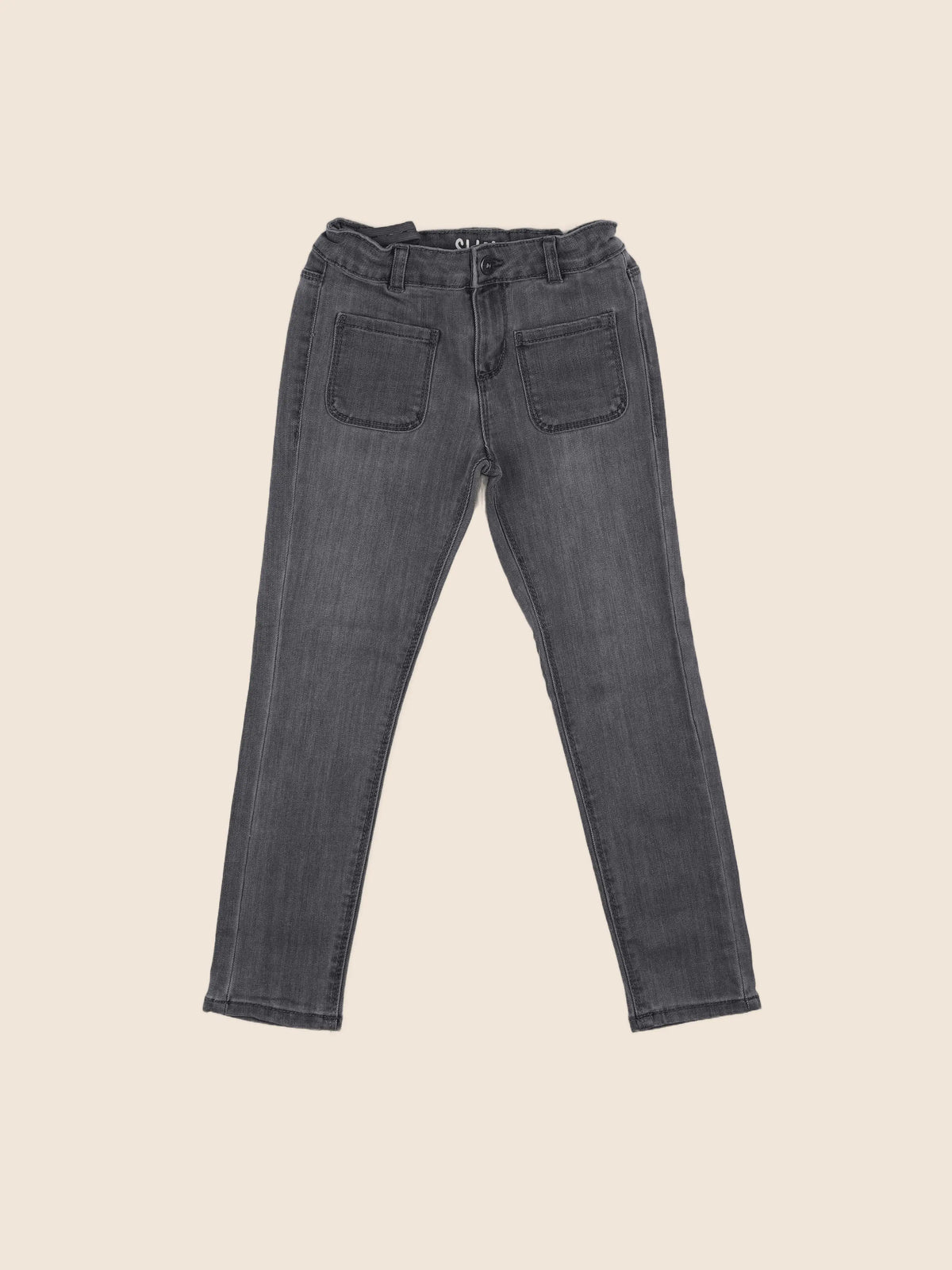 Vertbaudet - jean gris - 6 ans